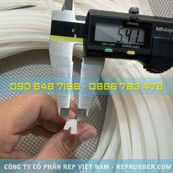 Gioăng silicon trắng 7x5.4x4.8 Gioăng silicon trắng 7x5.4x4.8