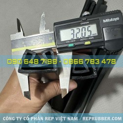 Gioăng cao su EPDM chữ U 32x20x2.5 Gioăng cao su EPDM chữ U 32x20x2.5