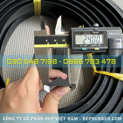 Gioăng cao su EPDM tam giác 24x16.4x9.3 Gioăng cao su EPDM tam giác 24x16.4x9.3