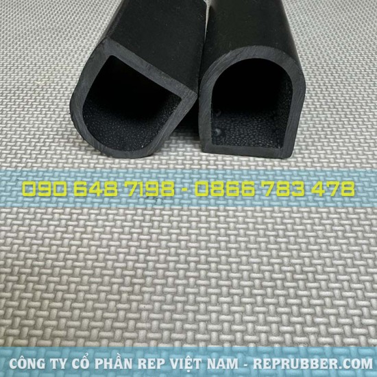 Gioăng cao su EPDM chữ D 50x40x5