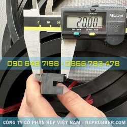 Gioăng cao su thường chữ U 20x20x7.5 Gioăng cao su thường chữ U 20x20x7.5