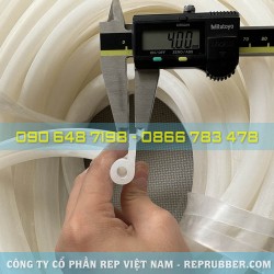 Gioăng silicon trắng chữ P 30x14x4 Gioăng silicon trắng chữ P 30x14x4