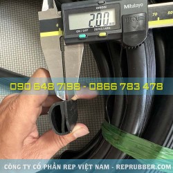 Gioăng cao su EPDM chữ E 25x18x2 Gioăng cao su EPDM chữ E 25x18x2