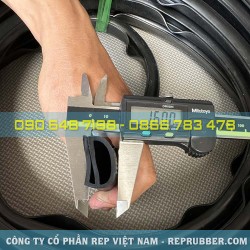 Gioăng cao su EPDM chữ E 25x16x2 Gioăng cao su EPDM chữ E 25x16x2