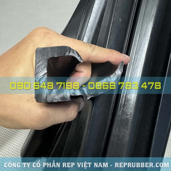 Gioăng cao su EPDM chữ J 35x60x7