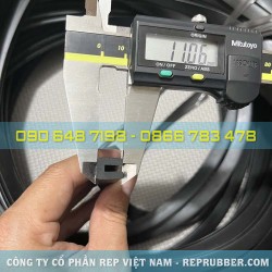 Gioăng cao su EDPM chữ U 9x11x3 Gioăng cao su EDPM chữ U 9x11x3