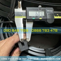 Gioăng cao su thường chữ U 16x16x6 Gioăng cao su thường chữ U 16x16x6