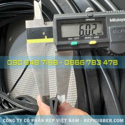 Gioăng cao su CR chữ U 6x12x2 Gioăng cao su CR chữ U 6x12x2