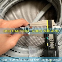 Gioăng cao su xốp EPDM xám 11.3x13.7x3.2 Gioăng cao su xốp EPDM xám 11.3x13.7x3.2