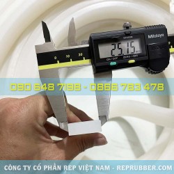 Gioăng silicon trắng CN 9x25 Gioăng silicon trắng CN 9x25