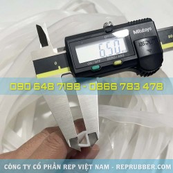 Gioăng silicon trắng chữ U 9.2x6.5x1 Gioăng silicon trắng chữ U 9.2x6.5x1