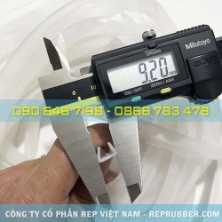 Gioăng silicon trắng chữ U 9.2x6.5x1 Gioăng silicon trắng chữ U 9.2x6.5x1