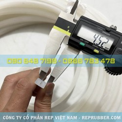 Gioăng silicon trắng chữ U 10x6x4.5 Gioăng silicon trắng chữ U 10x6x4.5