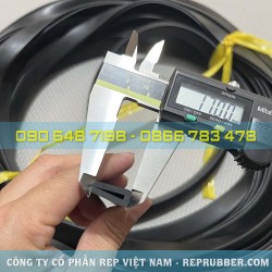 Gioăng cao su CR chữ U 7x17x2 Gioăng cao su CR chữ U 7x17x2