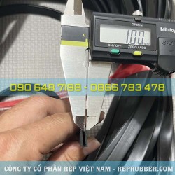 Gioăng cao su EPDM chữ U 4x10x1 Gioăng cao su EPDM chữ U 4x10x1