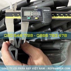 Gioăng cao su CR chữ U 13x20x3 Gioăng cao su CR chữ U 13x20x3