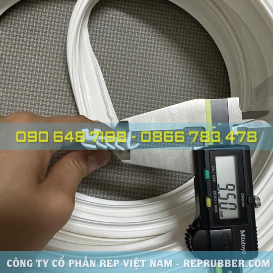 Gioăng silicon trắng 30.47x9.5x1.75