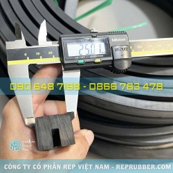 Gioăng cao su thường chữ U 25x22x10 Gioăng cao su thường chữ U 25x22x10
