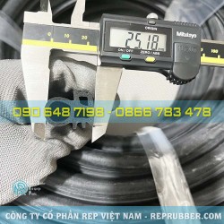 Gioăng cao su xốp EPDM 25x19x2 Gioăng cao su xốp EPDM 25x19x2