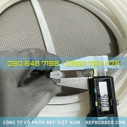 Gioăng silicon trắng chữ U 9x12.7x1 Gioăng silicon trắng chữ U 9x12.7x1