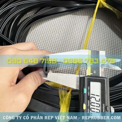 Ron cao su EPDM chữ U 6x12x2 Ron cao su EPDM chữ U 6x12x2