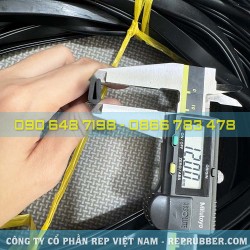 Ron cao su EPDM chữ U 6x12x2 Ron cao su EPDM chữ U 6x12x2