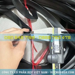Ron cao su EPDM chữ U 7x17x1 Ron cao su EPDM chữ U 7x17x1