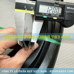 Ron cao su EPDM chữ U 12x12x8 Ron cao su EPDM chữ U 12x12x8