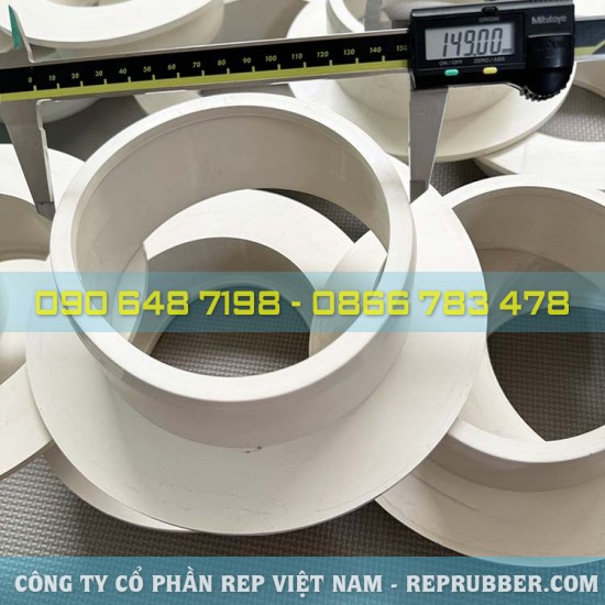 Ron cao su EPDM trắng 220x142x5.5