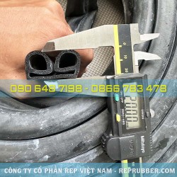 Ron cao su xốp EPDM chữ E 35x15x2 Ron cao su xốp EPDM chữ E 35x15x2