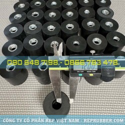 Cao su EPDM giảm chấn M12x40x40 Cao su EPDM giảm chấn M12x40x40
