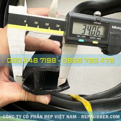 Ron cao su EPDM chữ H 45x20x36 Ron cao su EPDM chữ H 45x20x36