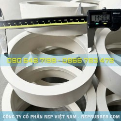 Gioăng cao su EPDM trắng 145x50x10 Gioăng cao su EPDM trắng 145x50x10