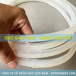 Gioăng silicon trắng chữ V nối nhiệt 11x12x225 Gioăng silicon trắng chữ V nối nhiệt 11x12x225