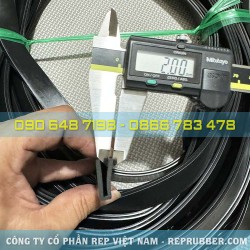 Gioăng cao su EPDM chữ U 6x20x2 Gioăng cao su EPDM chữ U 6x20x2