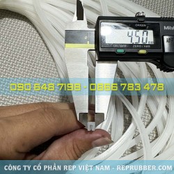 Gioăng silicon chữ U 4.5x5x1.5 Gioăng silicon chữ U 4.5x5x1.5