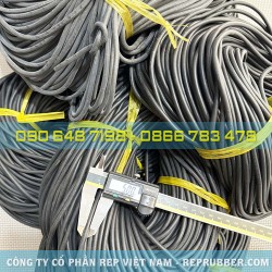 Gioăng cao su xốp EPDM phi 5 Gioăng cao su xốp EPDM phi 5