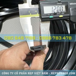 Gioăng cao su CR chữ U 6x12x2.5 Gioăng cao su CR chữ U 6x12x2.5