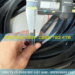 Gioăng cao su EPDM chữ U 7x17x3 Gioăng cao su EPDM chữ U 7x17x3