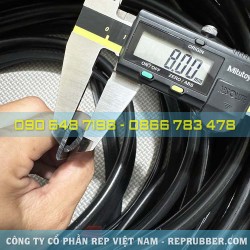Gioăng cao su EPDM chữ U 8x17x2 Gioăng cao su EPDM chữ U 8x17x2