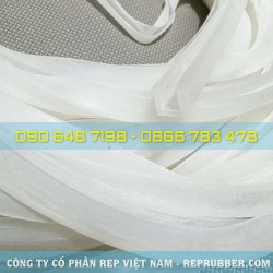 Gioăng silicon trắng chữ U 12x12x2 Gioăng silicon trắng chữ U 12x12x2