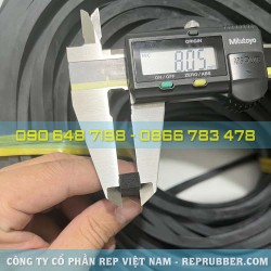 Gioăng cao su xốp EPDM 6x8 Gioăng cao su xốp EPDM 6x8