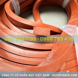 Gioăng silicon xốp đỏ CN 8x18 Gioăng silicon xốp đỏ CN 8x18