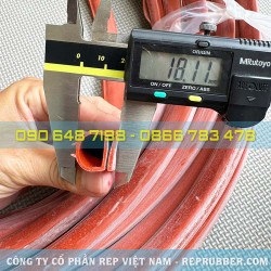 Gioăng silicon đỏ chữ E 17.4x18.1x1.0 Gioăng silicon đỏ chữ E 17.4x18.1x1.0