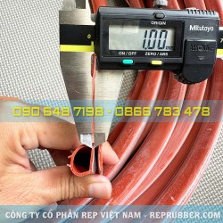 Gioăng silicon đỏ chữ E 17.4x18.1x1.0 Gioăng silicon đỏ chữ E 17.4x18.1x1.0