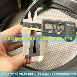 Gioăng cao su EPDM chữ U 16x30x6 Gioăng cao su EPDM chữ U 16x30x6