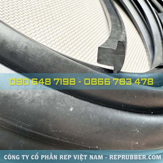 Gioăng cao su EPDM chữ T 15x20x10