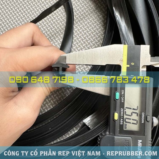 Ron cao su EPDM chữ T 7.5x12x2