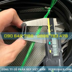 Ron cao su EPDM chữ U 6x17x1 Ron cao su EPDM chữ U 6x17x1