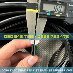 Ron cao su EPDM chữ U 6x17x1 Ron cao su EPDM chữ U 6x17x1